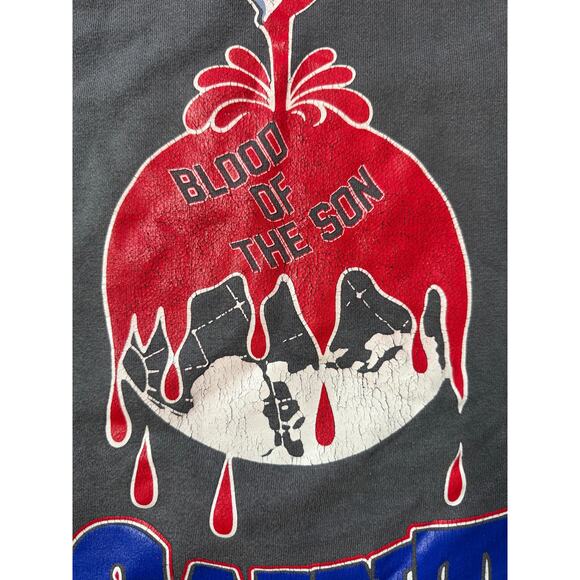 SAINT MICHAEL X DENIM TEARS HOLY GRAIL HOODIE - BLACK sz L - Picture 7 of 16